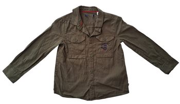 Chemise kaki ML garçon 3 ans comme neuve