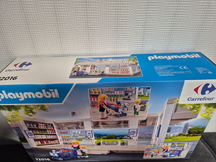 Coffret playmobil Supermarché Carrefour - photo numéro 3