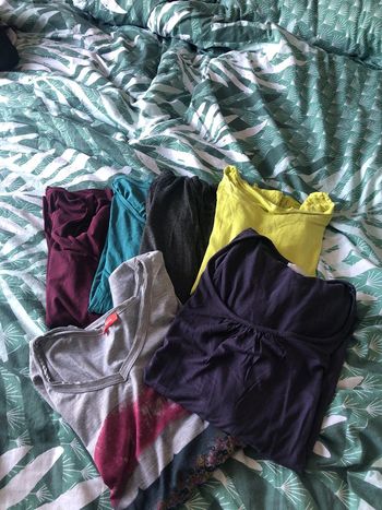 Lot 6 teeshirt manche longue