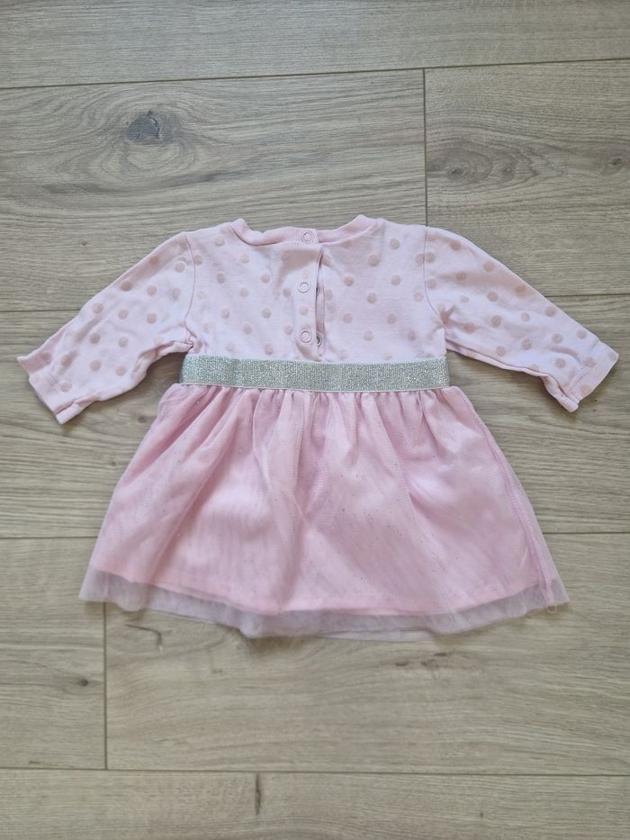 Robe en tulle rose Tissaia 3 mois - photo numéro 3