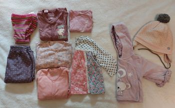 Lot vêtements bébé fille, 6 mois