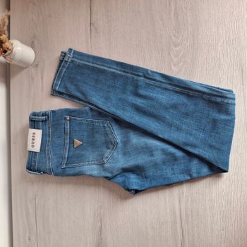 Jean pour femme bleu denim Skinny High - Taille haute - Taille 36 - Guess