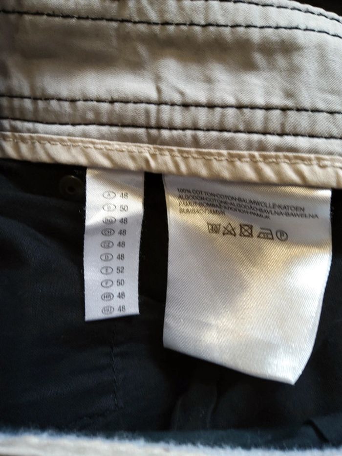 Pantalon toile/ pantacourt taille 50 - photo numéro 3