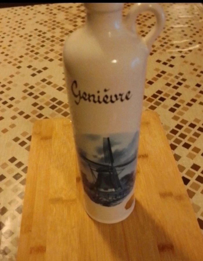 Bouteilles genièvre faïence - photo numéro 3