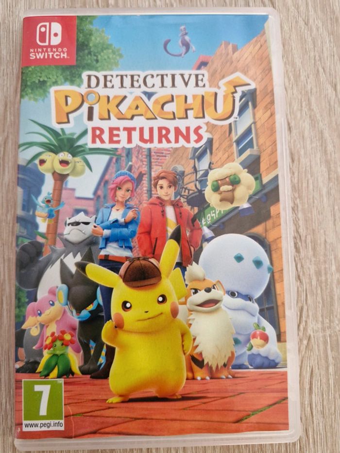 Jeux switch pikachu detective