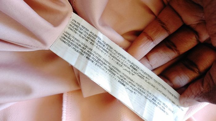 Robe sans manche débardeur ouverture rose saumon - photo numéro 8