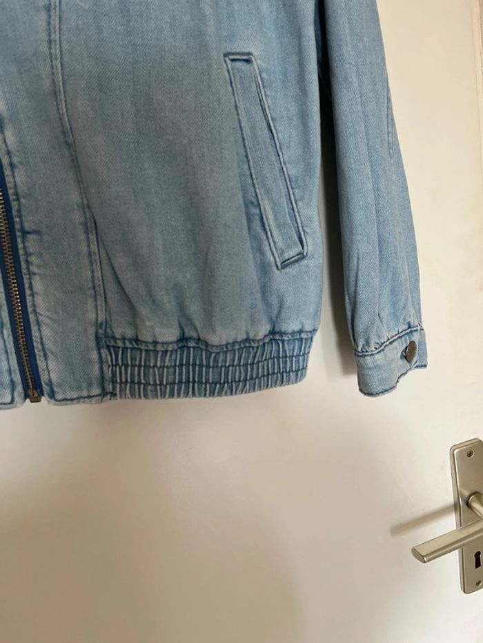 Veste en jean over size - photo numéro 5