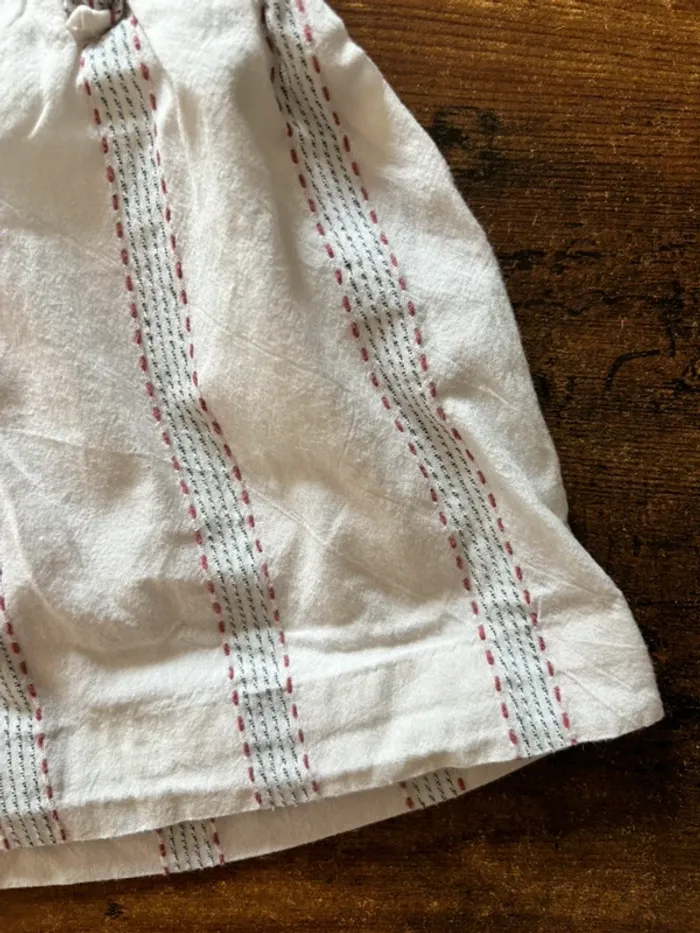 Robe sans manches à rayures fines - photo numéro 2