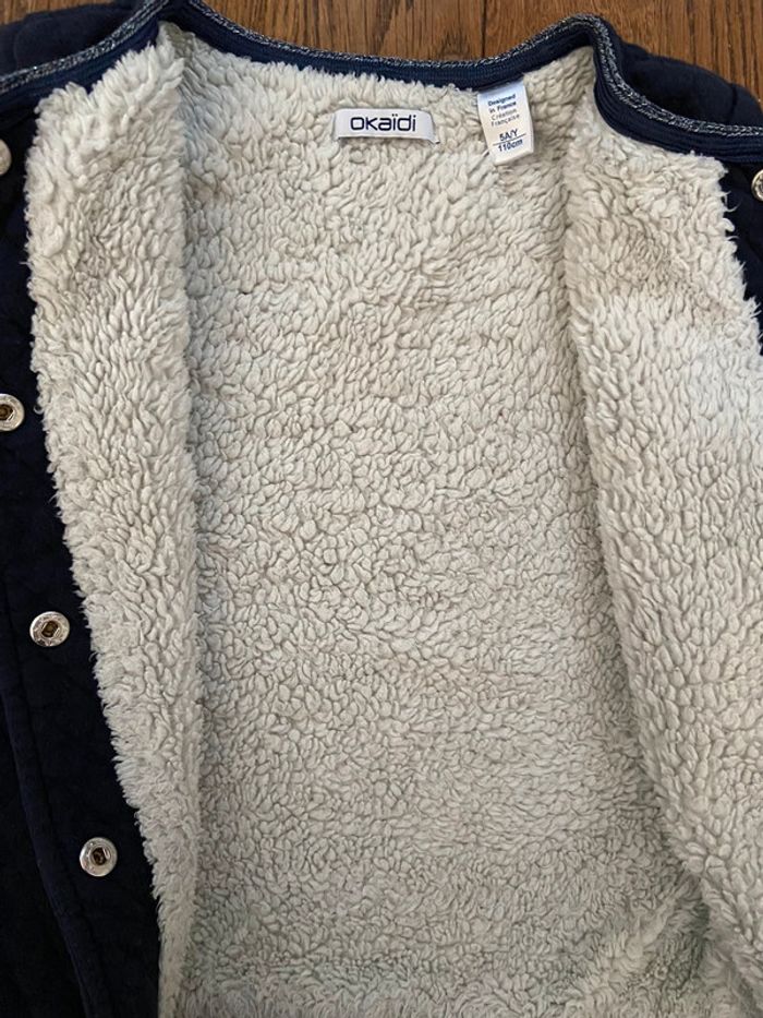 Magnifique gilet chaud polaire Okaïdi - photo numéro 2