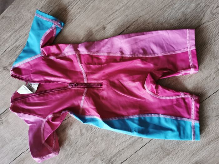 Combinaison natation bleu et rose 18 mois - photo numéro 2