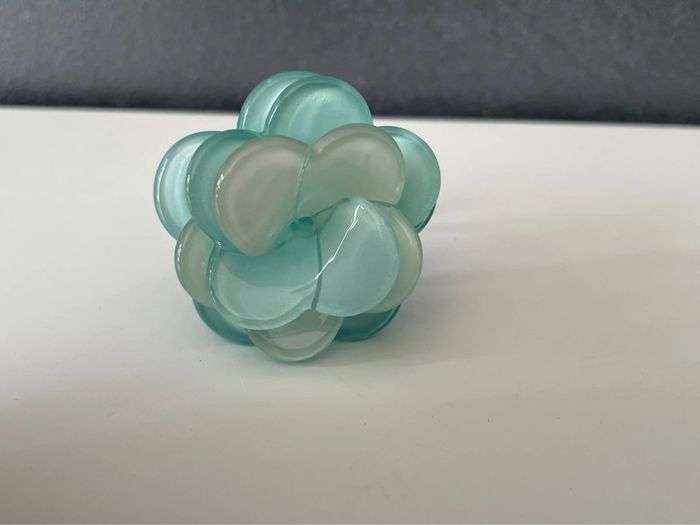 Bague bleu femme - photo numéro 4