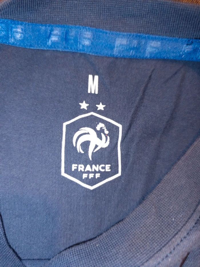 T shirt homme France FFF 2 étoiles T M - photo numéro 4