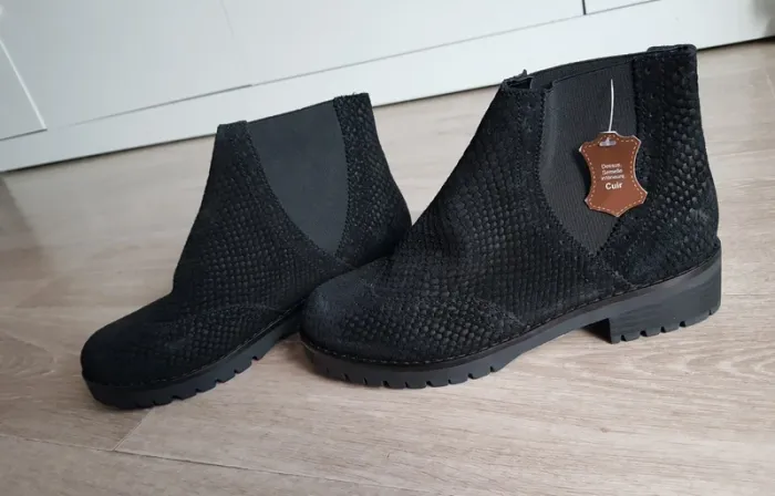 Bottine noires Liberto taille 36 neuves - photo numéro 6