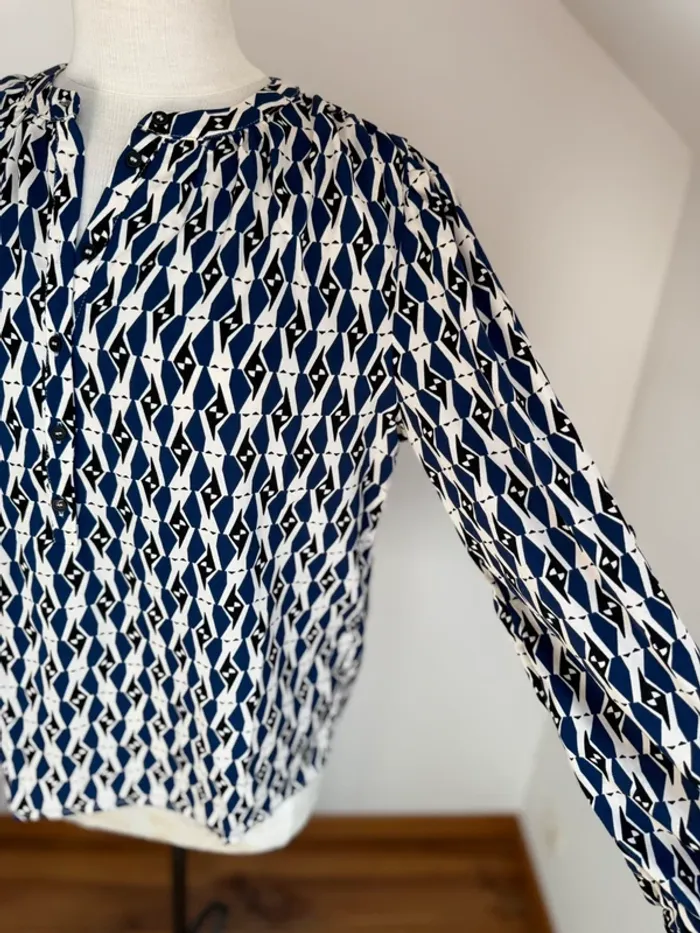 Belle blouse fluide neuve avec étiquette Akoz 🌸 L 40 - photo numéro 3