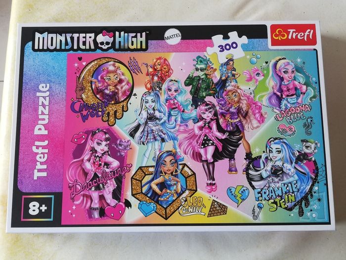 Puzzle 300 pieces. Trèfl, Monster High, 2024. Dd1131