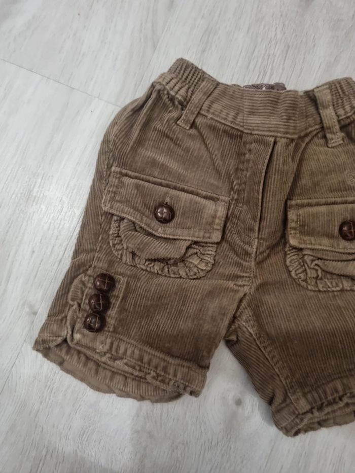 Pantacourt velours - photo numéro 2