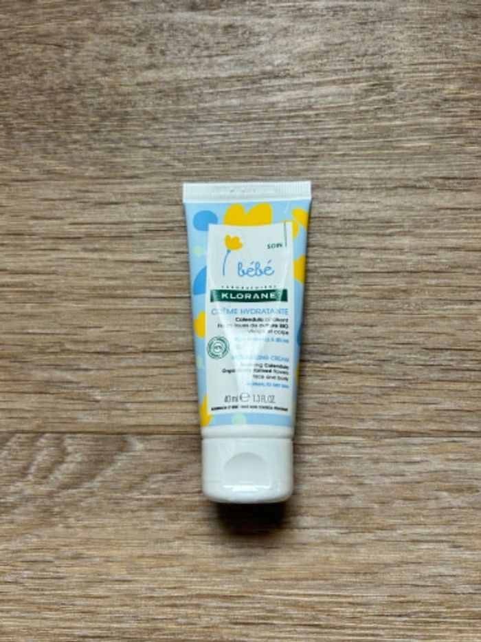 Crème bébé klorane
