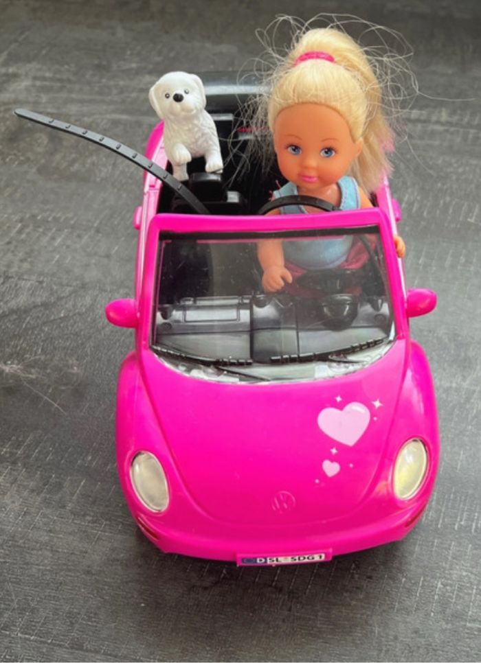 Poupée Evi love avec sa voiture de Simba