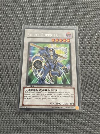 Carte Yu Gi Oh ! - Robot Guerrier DP08-FR012 Rare 1ère Edition