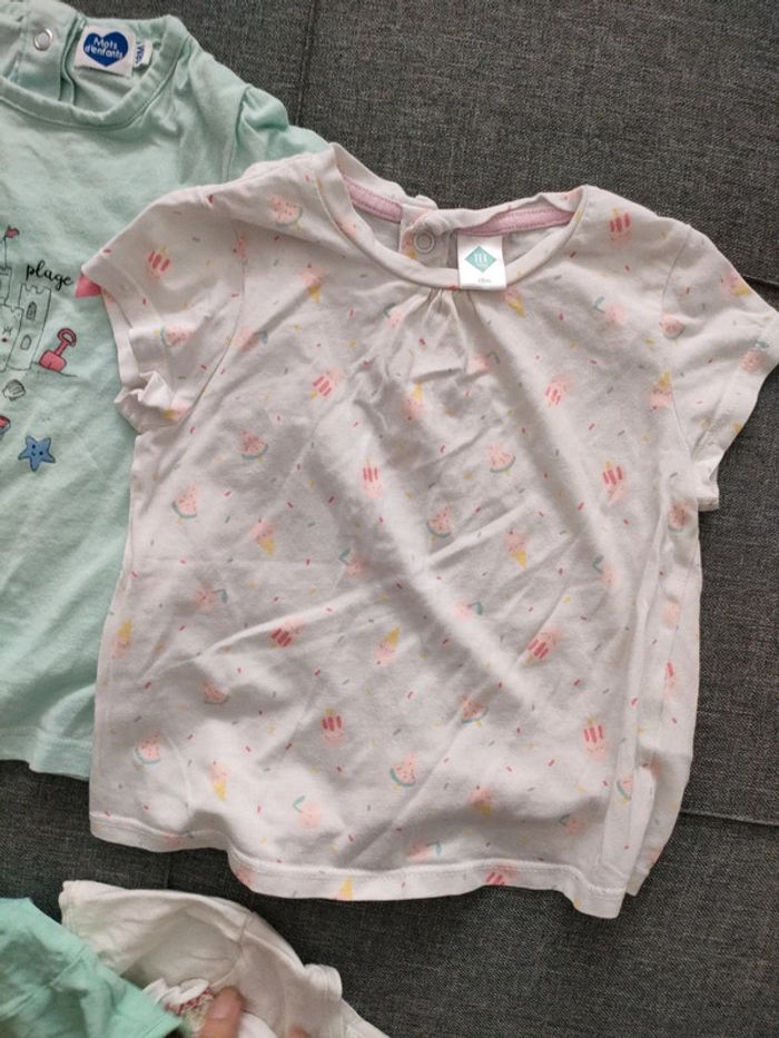 Lot tee-shirts 18 mois - photo numéro 11