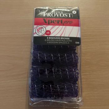 1 lot de 6 bigoudis brosse neuf