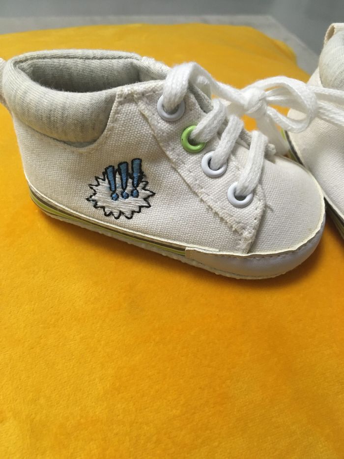 Chaussures baskets bébé pointure 17 / 18 neuves marque Grain de blé - photo numéro 10