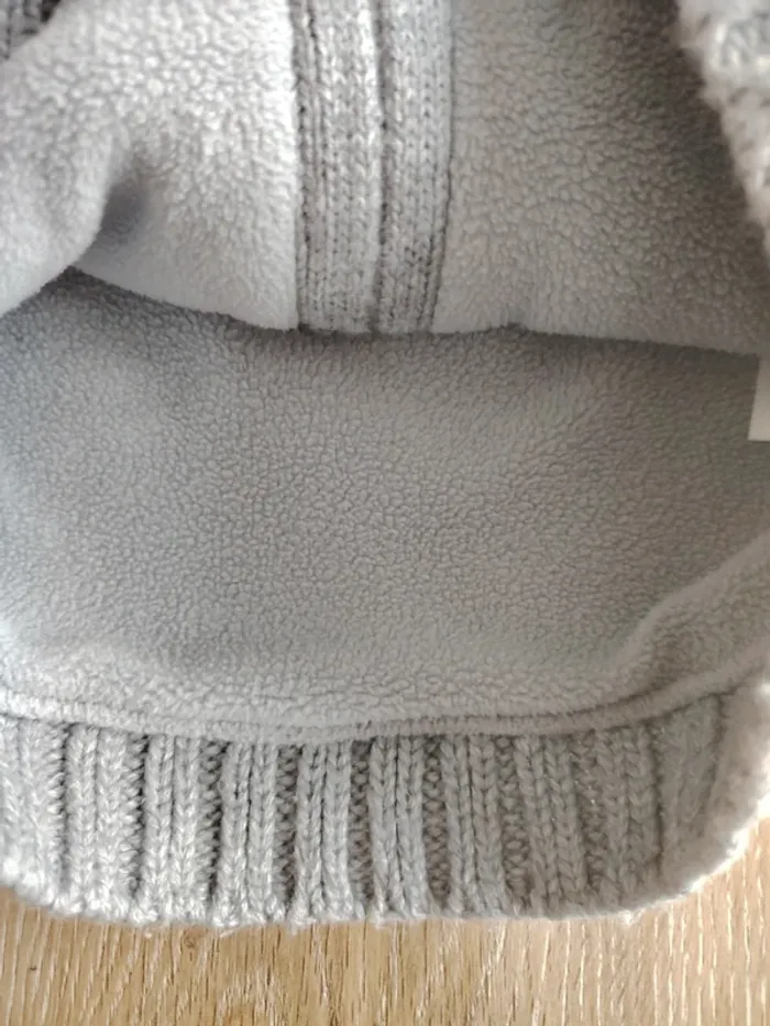 Gilet à capuche zippé épais garçon - photo numéro 4