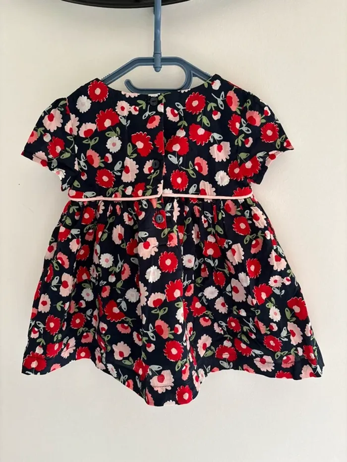 Robe fleurie doublée - photo numéro 2