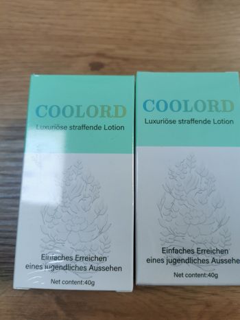 Lot de 2 creme raffermissante au collagène de 40gr neuve