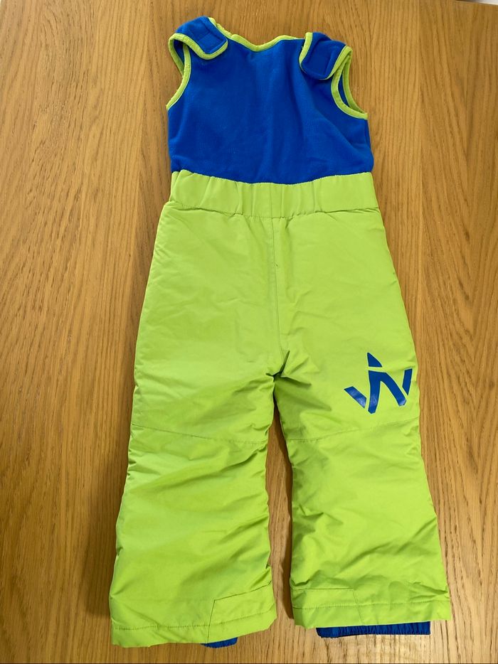 Wanabee Combinaison de ski vert/bleu sans manche Taille 3 ans - photo numéro 6