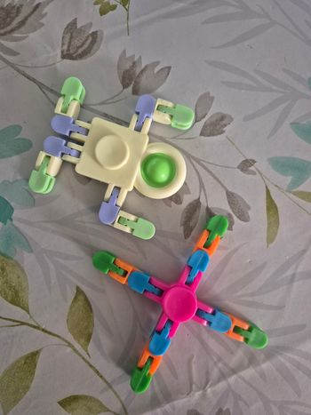 Lot de 2 jouets Style Hand Spiner 