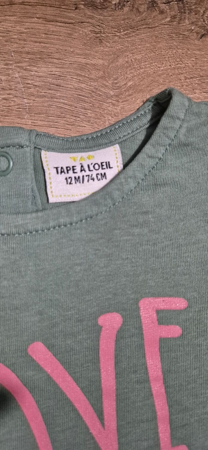 T-shirt MC TAO 12 mois - photo numéro 3