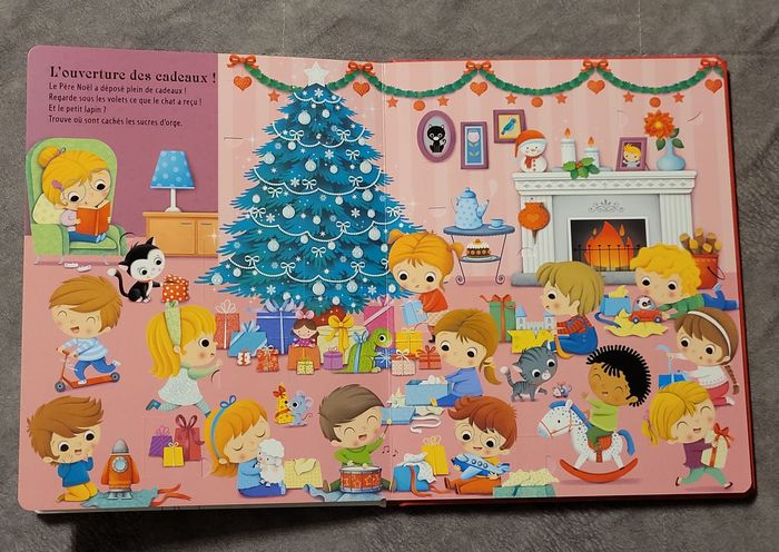 Mon grand livre à volets Noël - Avec plein de volets à soulever Federica Iossa (Illustrations) - photo numéro 5
