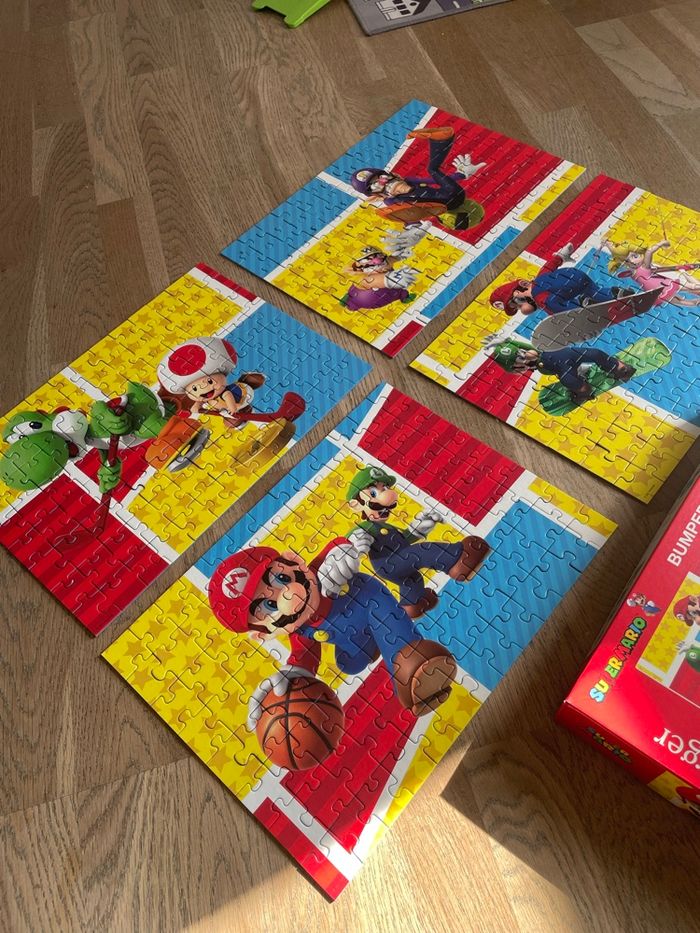 Puzzles Mario complet et très bon état - photo numéro 2