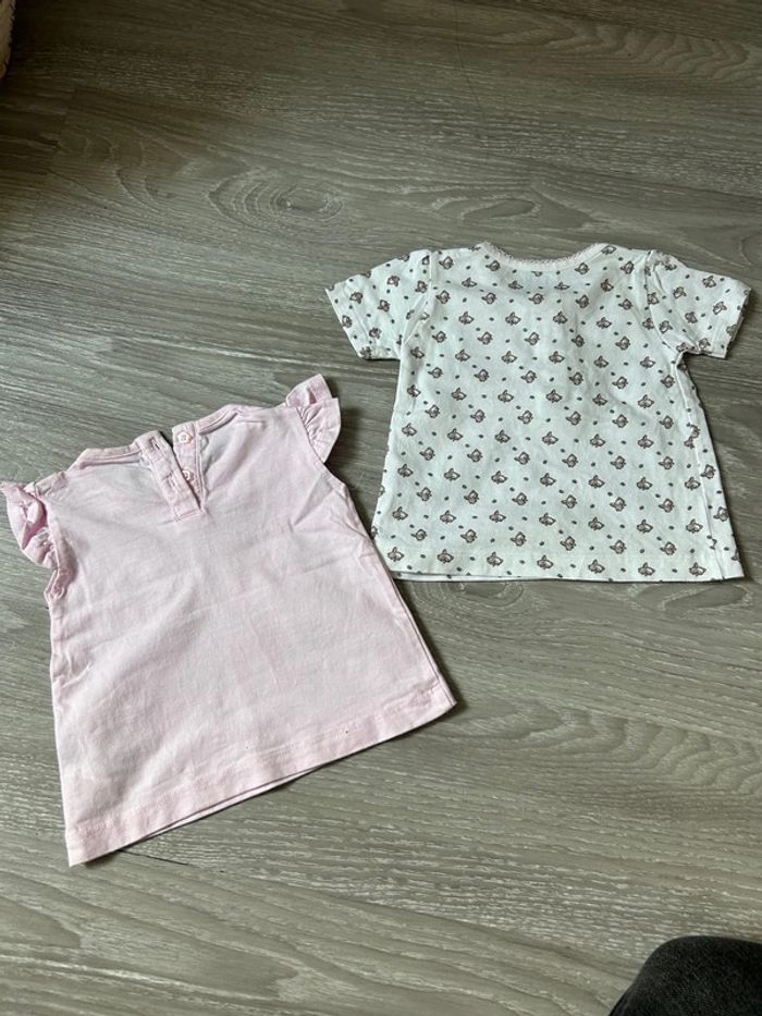 Lot 2 tee shirt lapin - photo numéro 4