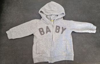 Gilet gris garçon