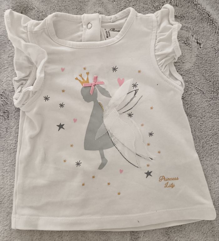 Tee-shirt fille 3 mois