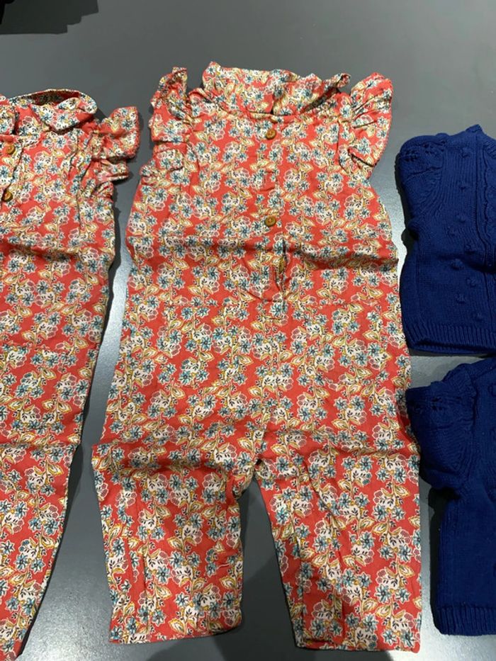 Lot de 2 Ensembles sergent major 6 mois - photo numéro 2