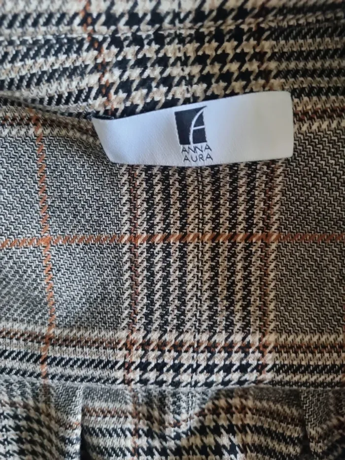 Surchemise à carreaux oversize – Anna Aura – T. 7XL (54/26) - photo numéro 5