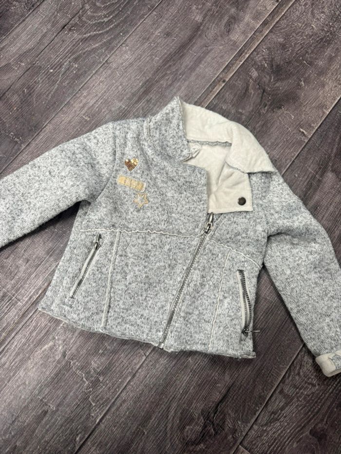 Veste bébé orchestra 3 ans grise