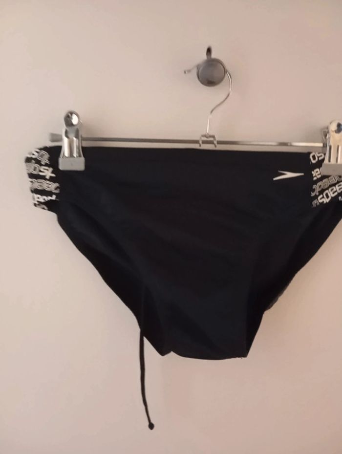 Slip de bain noir speedo homme taille S - photo numéro 2
