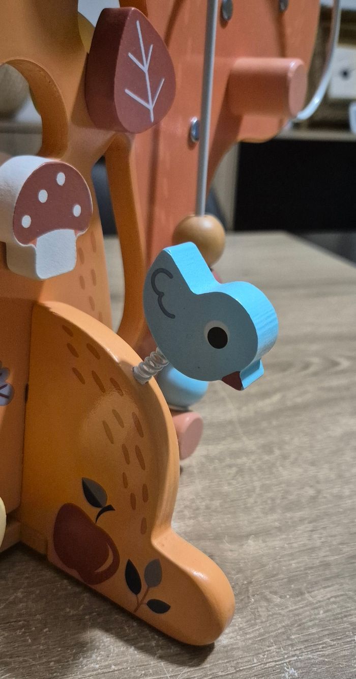 Écureuil d'activités en bois - photo numéro 5