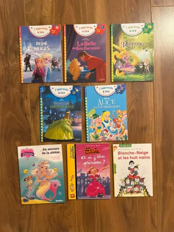 J’apprends à lire Disney cp