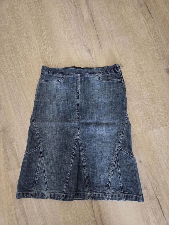 jupes Mng Jeans bleu taille S - photo numéro 2