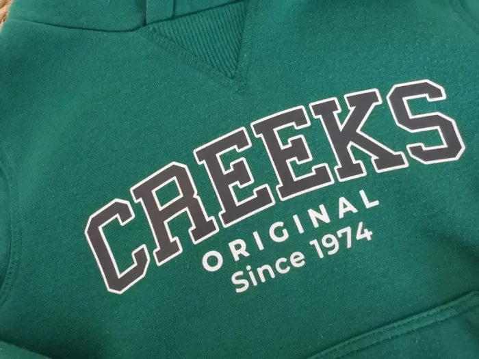 Sweat à capuche vert foncé - Creeks - 5/6 ans - photo numéro 4