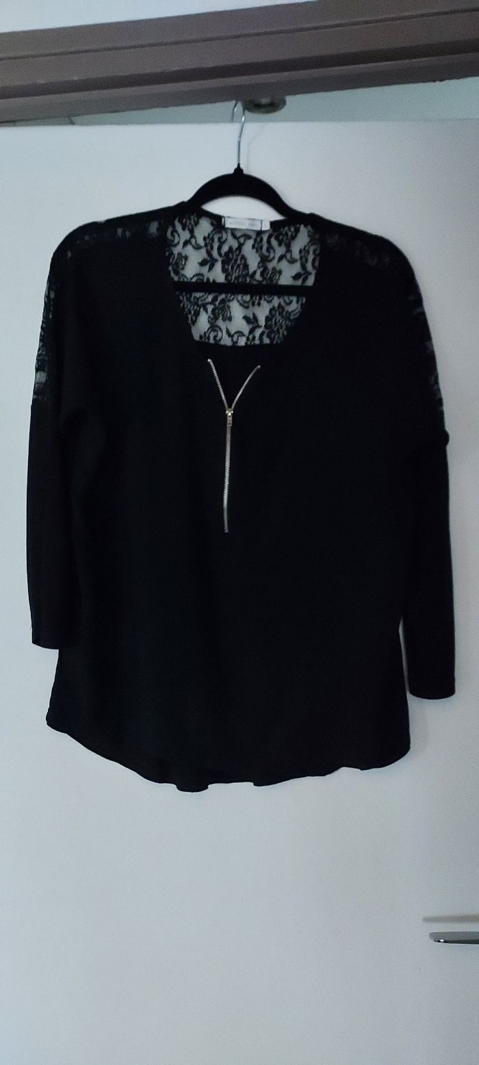 Tunique avec dentelle