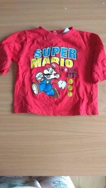 T shirt manches longues 12 mois