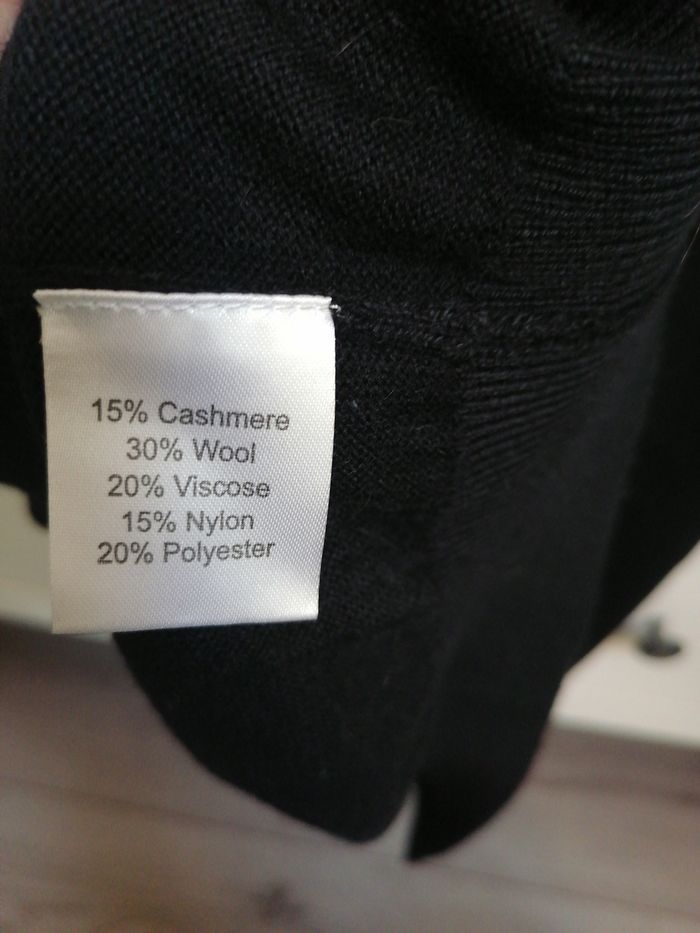 Pull sans manches noir 4XL - photo numéro 4