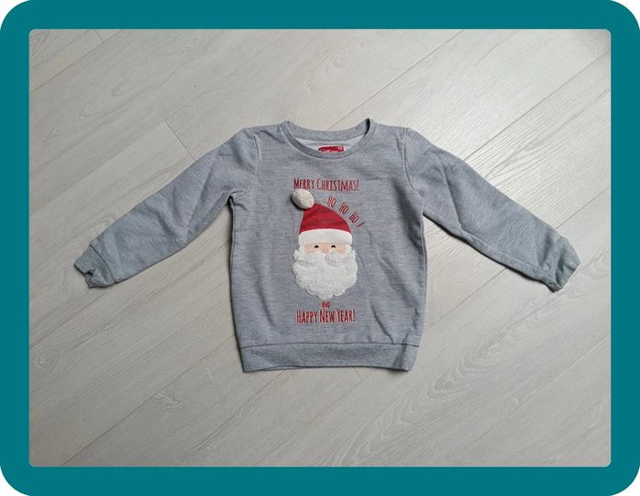 Pull père noël 5/6 ans