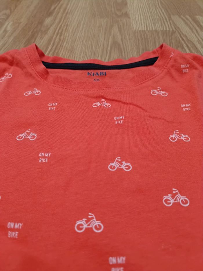 T-shirt vélos 6 ans - photo numéro 2